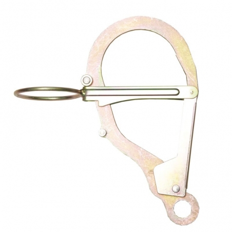 Pertiga extensible Gancho pértiga acero 75mm apertura