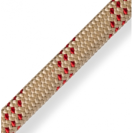 Cuerda Protec 500 11Mm Natural/Red 100 Metros