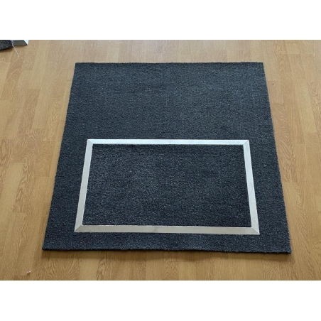 Varios Alfombra Higienizante 100X100 Negra
