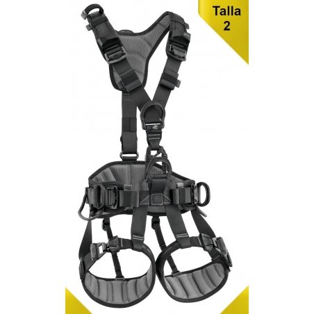 Arnés AVAO FAST versión internacional Petzl - Color negro talla 2